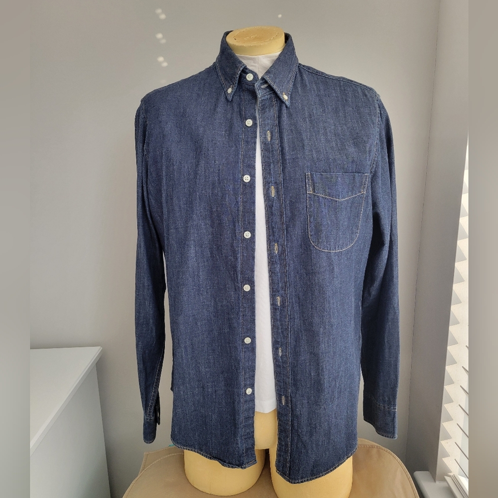 J. Crew Lightweight denim shirt